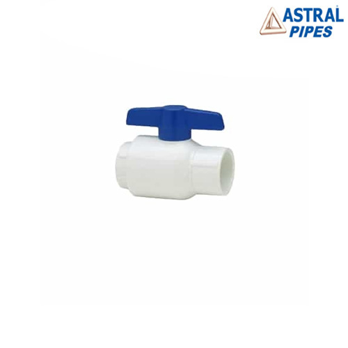 UPVC Aquarius Ball Valve Long Handle ( 1" )