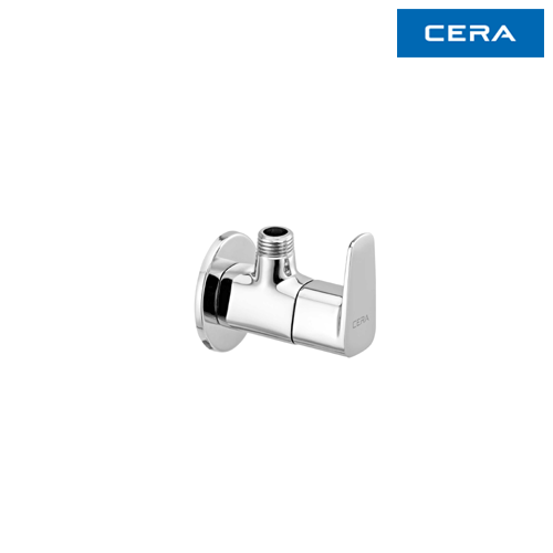 F1020201 Angle cock with wall flange