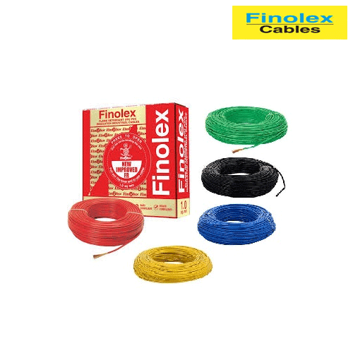 Finolex Single Core 100M Coil 10Sq.mm ( Red)