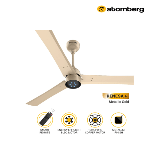 Automberg Renesa Smart Plus Metallic Gold Fan