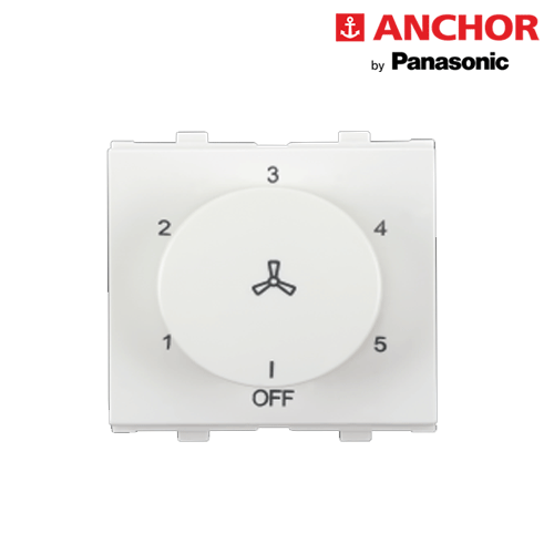 2M 100W ISI High Speed Fan Regulator ( WHITE)