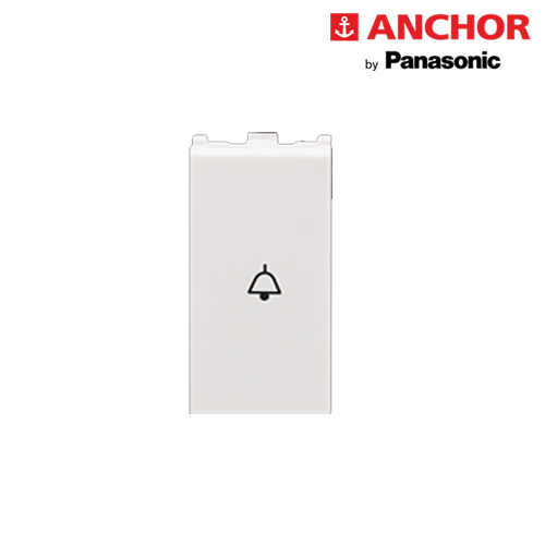 1M 10A Bell Push Switch 66103 ( WHITE)