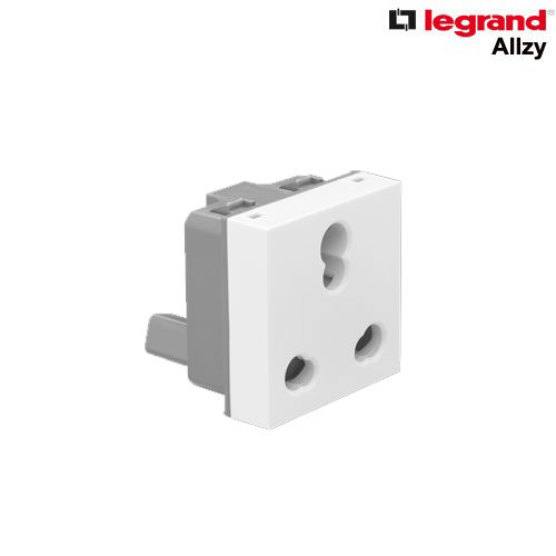 Legrand Allzy WT 2M 6&16Amp Socket with Shutter 681122