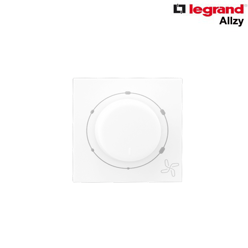 Legrand Allzy WT 2M Fan Regulator 100W with 360° Rotation 681141