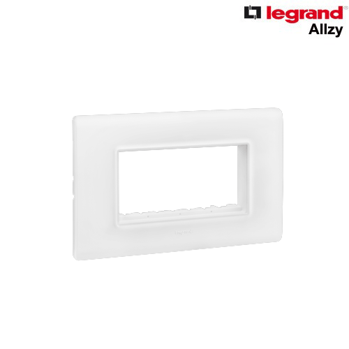 Legrand Allzy WT 4M Plate + Frame 681303